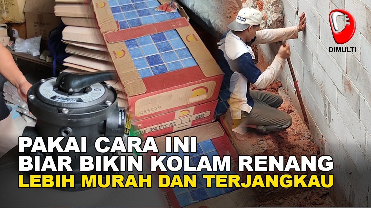 Bikin Kolam Renang Dengan Biaya Murah