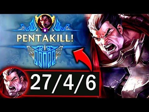 DARIUS TOP IS VERY BROKEN IN THIS CURRENT STATE (PENTA KILL) - 2025 Darius TOP Gameplay Guide