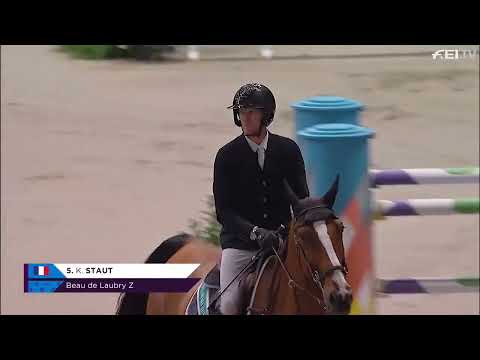 Großer Preis von Stuttgart mit BW-Bank und WALTER solar - Stechen / Kevin Staut