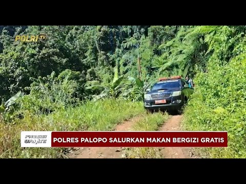 PRESISI UPDATE: POLRES PALOPO SALURKAN MAKAN BERGIZI GRATIS 06/03/2025 (20.00)