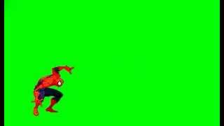 preview picture of video 'Spiderman 3 green screen (pantall averde)'