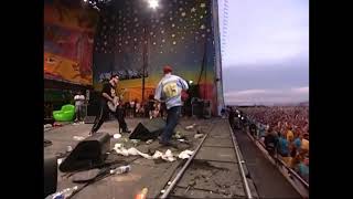 Dexter Holland almost laughs on Woodstock 99 (first non-Green Day video)