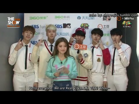 [ENG SUB] 150310 VIXX THE SHOW Warm-Up Time