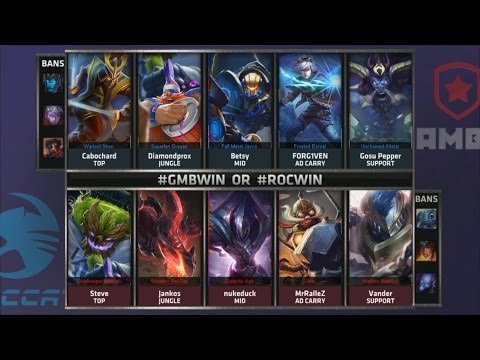 GMB vs ROC Game 2 Highlights - GAMBIT GAMING vs ROCCAT - Week 6 EU LCS SUMMER 2015