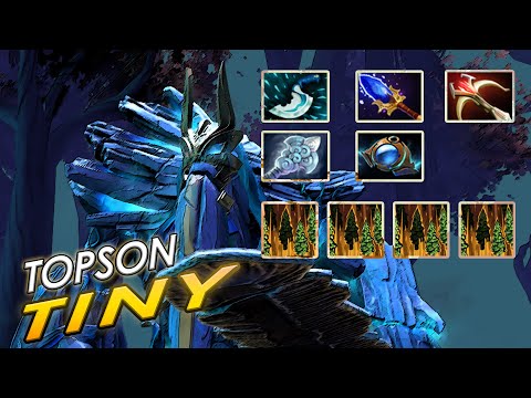 TINY ROCK BOMB TOPSON TINY GAMEPLAY DOTA 2 PRO HIGHLIGHTS