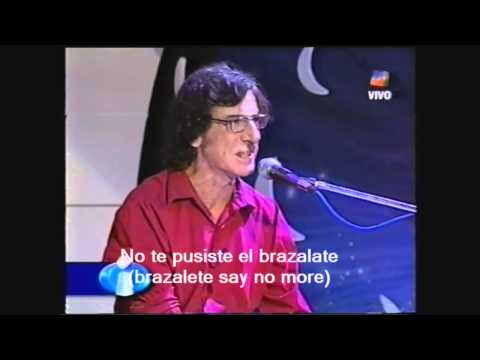 "Antoñito" Charly García y Pipo Cipolatti