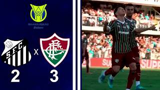 BRASILEIRO SÉRIE A 2026 - 12ª RODADA - SANTOS 2X3 FLUMINENSE