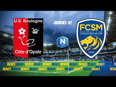 [Rediff] React Sochaux - US Boulogne (National J32)