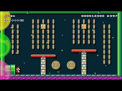 World 3-5 Treatment Plant Crisis by 3rd Bunny - Super Mario Maker 2 - No Commentary 1ca