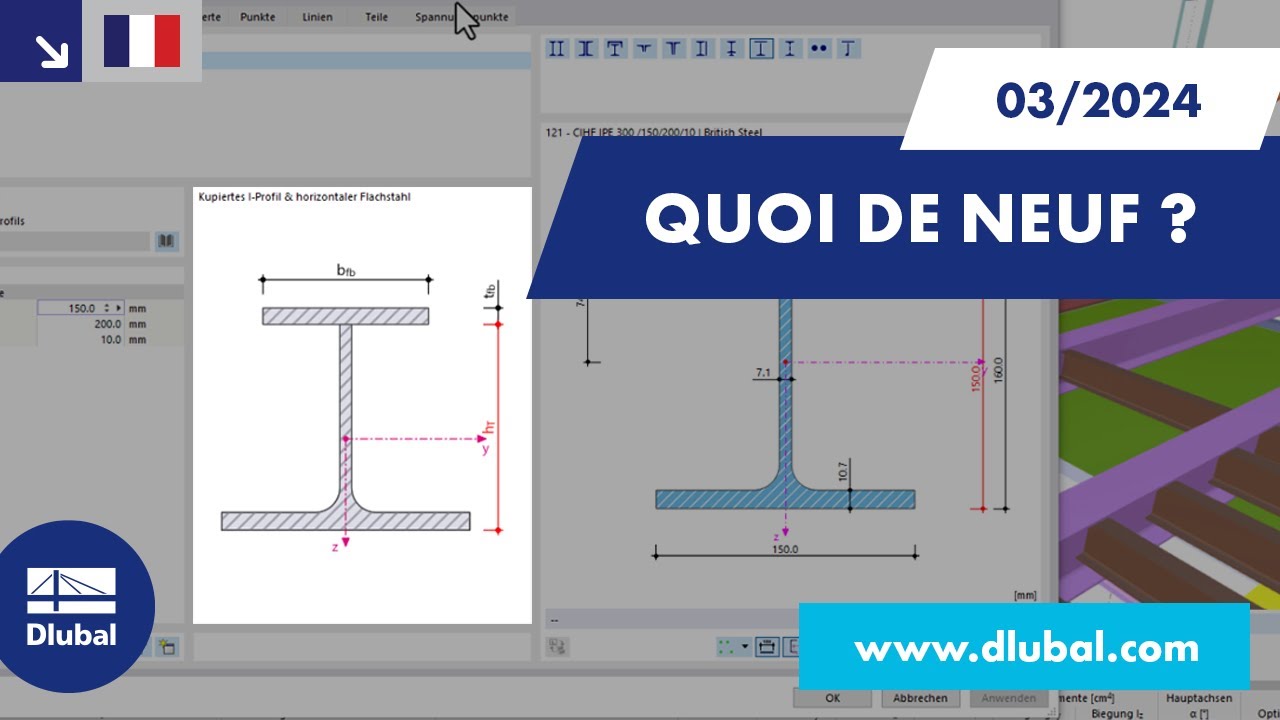 WIN | 03/2024 - Quoi de neuf dans RFEM 6 et RSTAB 9 ?