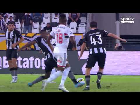 BOTAFOGO 1 - 0 SÃO PAULO - MELHORES MOMENTOS - SÉRIE A - 12ª RODADA