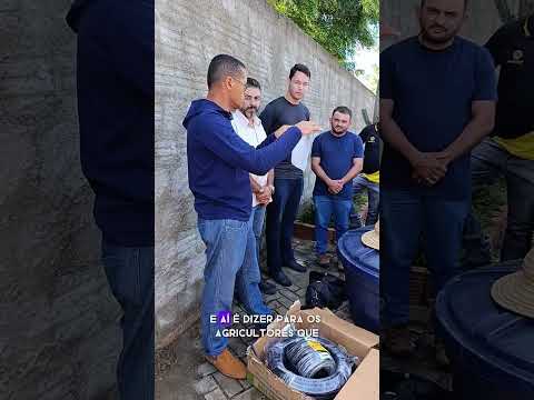 ENTREGA DE KITS DE IRRIGAÇÃO PARA AGRICULTURA FAMILIAR DE SIMPLÍCIO MENDES-PI. 