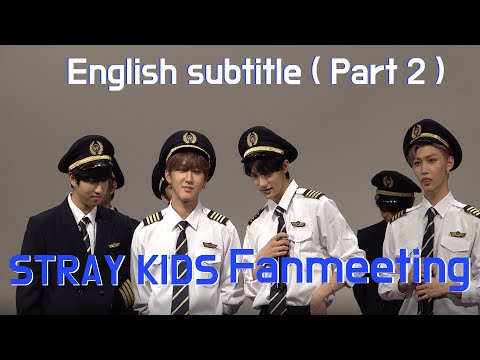 (Eng) [4K fancam] STRAY KIDS Fanmeeting 스트레이 키즈 팬미팅 @쇼!음악중심 Show!MusicCore mini fanmeeting by 사나오효오효