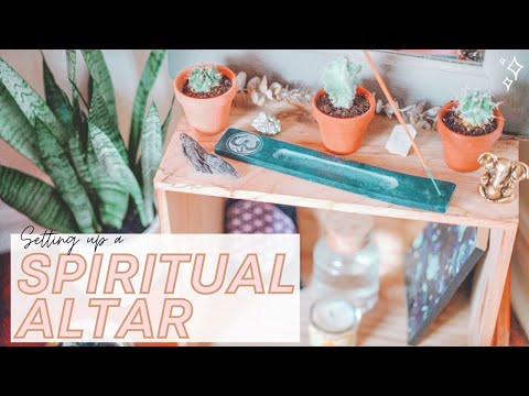 SETTING UP MY FIRST ALTAR ✨ What is an altar