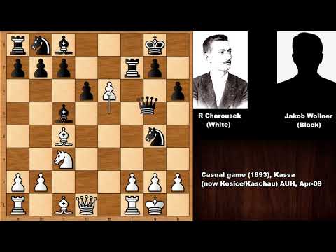 Rudolf Charousek vs Jakob Wollner (1893)
