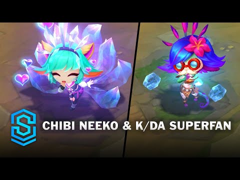 Chibi Neeko & Chibi K/DA Superfan Neeko | Teamfight Tactics