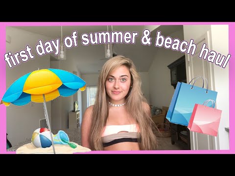 First Day of Summer 2019 | Beach Haul
