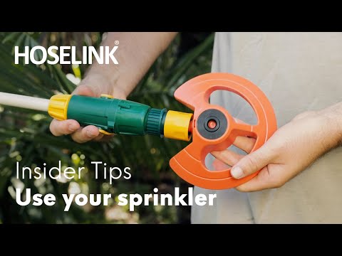 Hoselink Insider Tips - How to use Hoselink with your existing sprinklers | #5