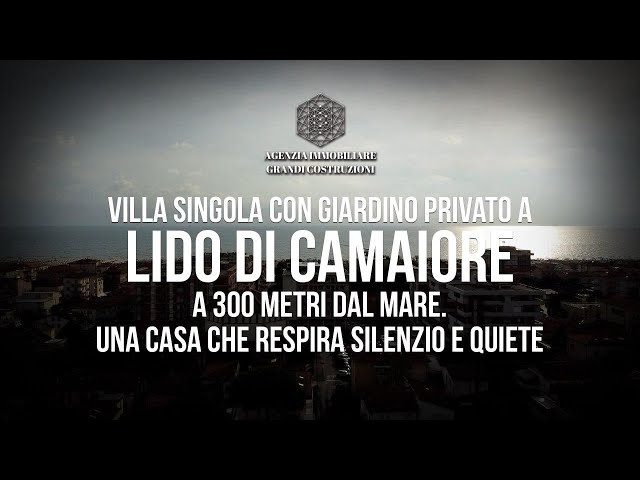 Villa singola a Lido di Camaiore