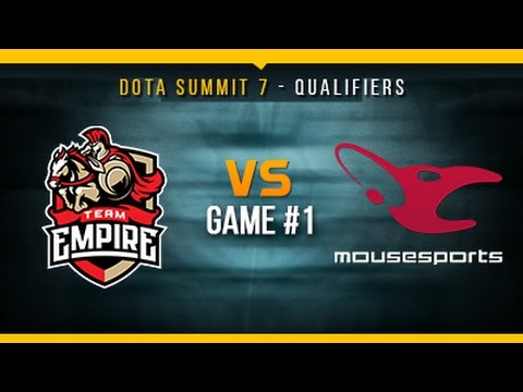 Empire vs mouz Game 1 - Summit 7 European Qualifier: Losers' Round 1 - @RidditZDota @HellbirDza