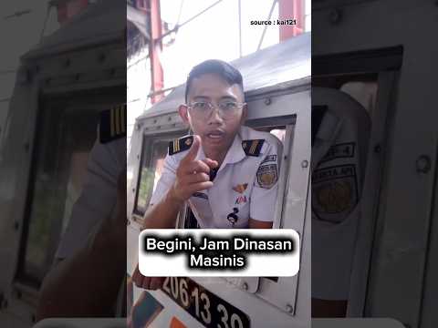 How Many Hours Do Train Drivers Work? #traindriver #train #indonesiantrains