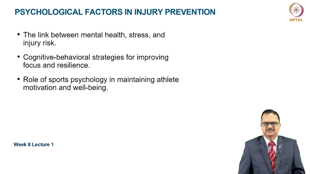 Principles of Injury Prevention in sports