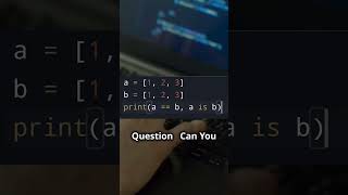Guess the output of this simple python question Part - 7 🤔. #programming2024 #coding #python