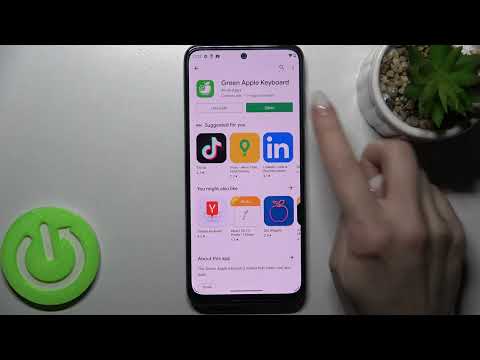 How to Install iPhone Keyboard on MOTOROLA MOTO G31 – Green Apple Keyboard App