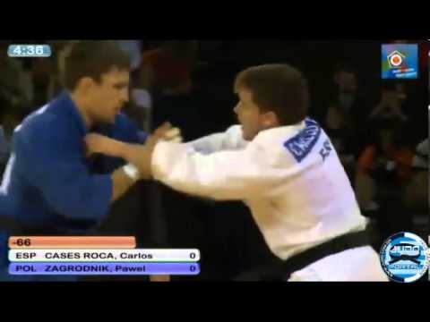 European Judo Open Men Glasgow 2013 Bronze -66kg CASES ROCA (ESP) - ZAGRODNIK Pawel (POL)