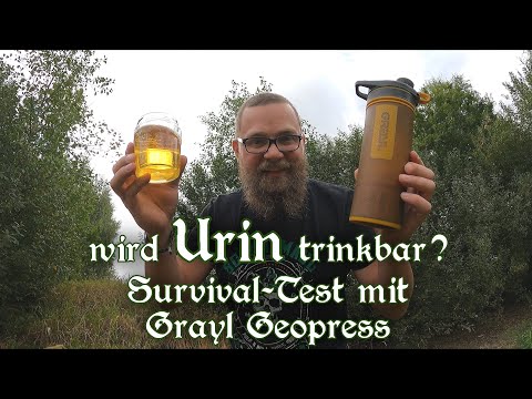 URIN trinkbar machen? Der Grayl Pipi-Filter im Survival-Test