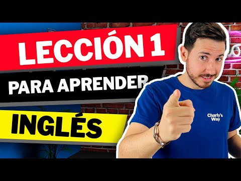 LECCIÓN 1 para aprender INGLÉS