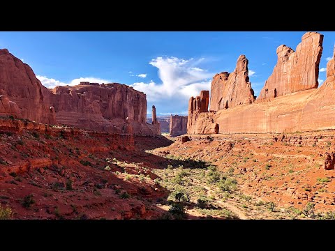 Complete Scenic Drive Through Arches National Park