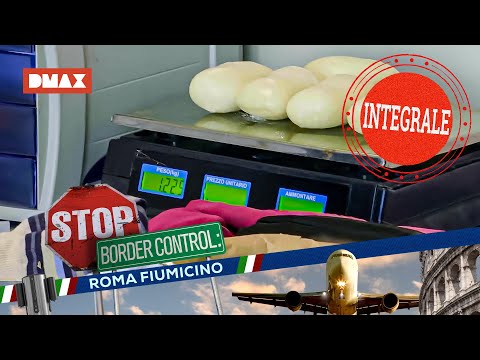 Homemade soap filled with...cocaine 🧼 | Stop Border Control Fiumicino