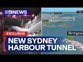 Twin Tunnel Boring Titans Prepare To Dig New Road Under Sydney Harbour 9 News Australia