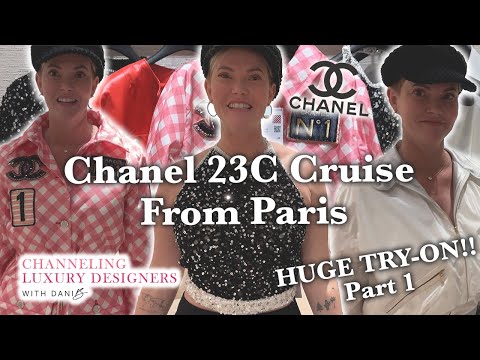 Chanel CRUISE 23C FROM PARIS! Different Pieces! Video 6 2023 Cruise Collection Ready to Wear TryOn