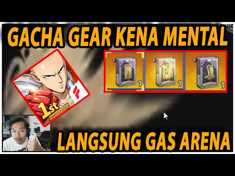 🔥🔥YVMC TERKENA MENTAL!! GACHA SET ORANGE GEAR & TEST ARENA! - ONE PUNCH MAN:The Strongest
