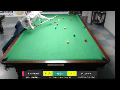 Torneo Compleanno Andy G2 - Gherardi vs Amore - 2017/03