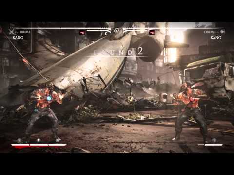 Mortal Kombat X Kano vs Kano
