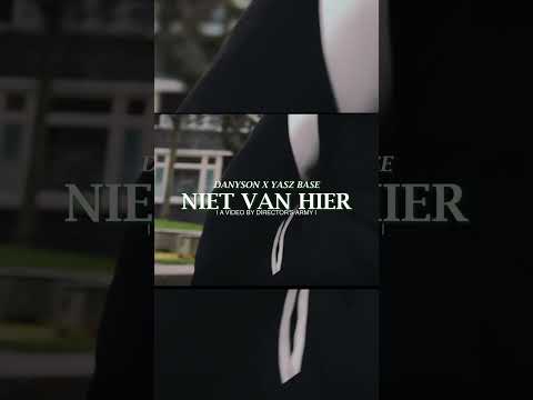 Danyson x Yasz Base - Niet Van Hier [TRAILER]  #shorts #shortvideo #bts #basketball #efteling