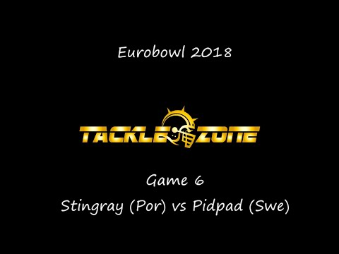 Eurobowl Game 6 - Stingray (Por) vs PidPad (Swe)