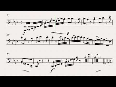 Vaughan Williams, Ralph: Tuba Concerto _ 1. Prelude (orchestra accompaniment)