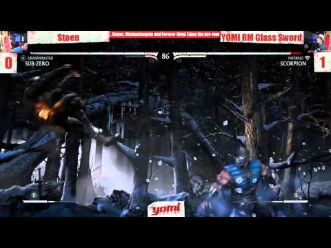 Yomi Gaming MKX Kombat Tuesday Week 7 Winner's Bracket Stoen vs YOMI RM Glass Sword