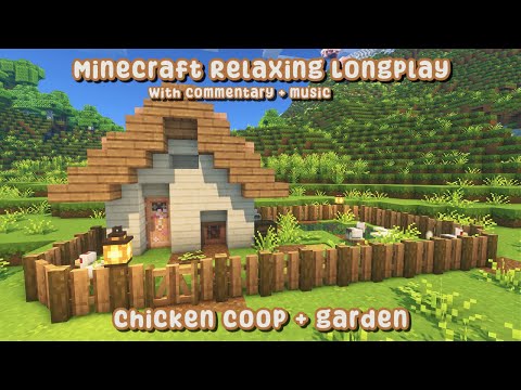 Ultimate Farm Upgrade: Chicken Coop Build 🐔 Minecraft Longplay