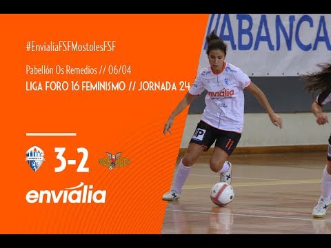 PARTIDO // JORNADA 24 // OURENSE ENVIALIA FSF - MÓSTOLES FSF // 06/04 // (3-2)