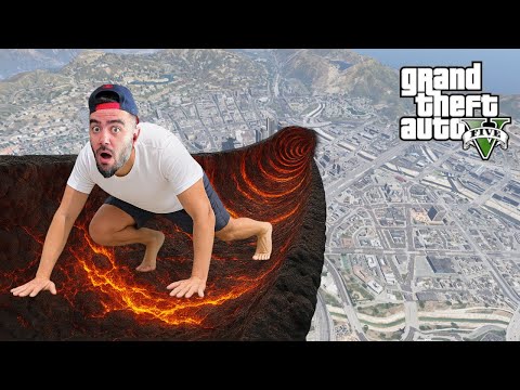 FRANKLIN YANAN LAVA KAYDIRAGINA BINDI ÇOK SICAK - GTA 5 MODS