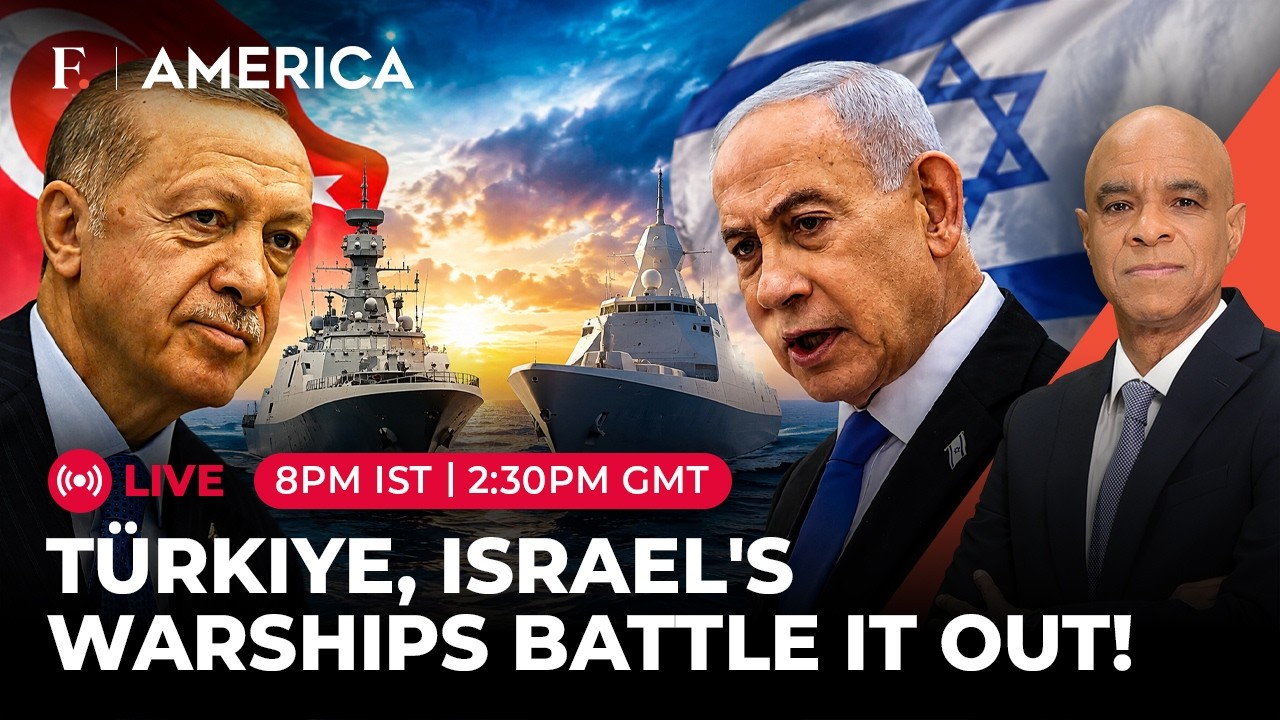 Turkey Threatens Israel’s Naval Space? Warships Face off In Mediterranean | Firstpost America