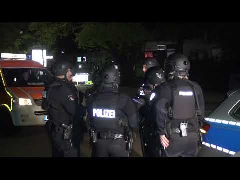 23.05.2019 Schießerei in Hamburg fordert 2 Verletzte - Polizei im Großeinsatz!