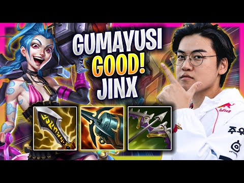 GUMAYUSI IS SO GOOD WITH JINX! - T1 Gumayusi Plays Jinx ADC vs Ashe! | Season 2024