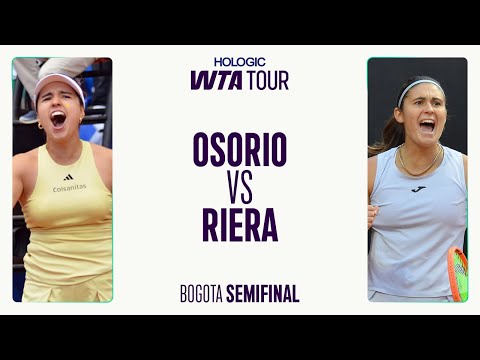 Camila Osorio vs. Julia Riera | 2025 Semifinal Bogota | WTA Match Highlights