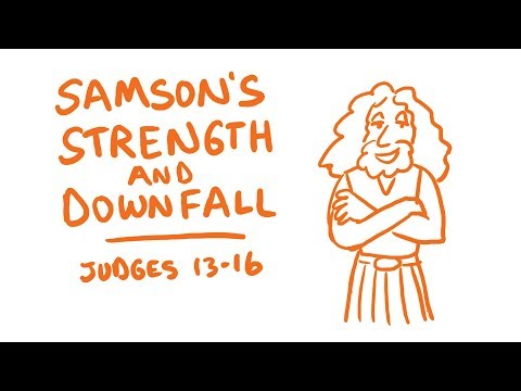 Samson's Strength and Downfall Bible Animation (Judges 13-16)